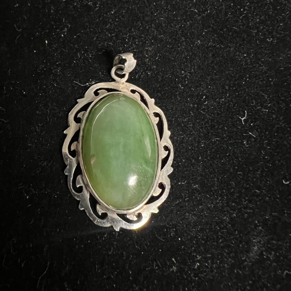 925 STERLING SILVER REAL GEMSTONE PENDANT